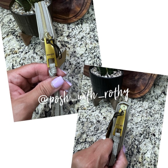 Margot Gabby Single Zip Around Wallet/Wristlet, NWT - Picture 4 of 5